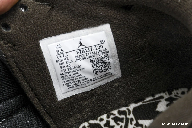 SCOTT X TRAVIS FZ8117-100 THE CUT JORDAN CHECK 0708